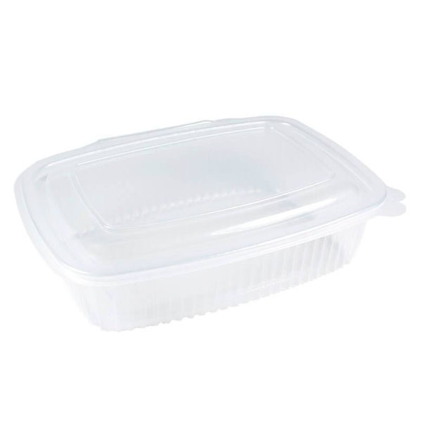 TARRINA BISAGRA PP 750CC MICROONDABLE 50/UNID.