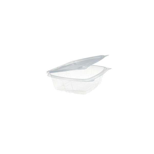 [14003] TARRINA BISAGRA PET 150CC BOCA 500 50/UNI